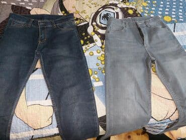 qadin ucun cins salvarlar: 2 eded cins shalvar.9-10yash oqlan ushaqi ucun. cox az 1 ya 2 defe — 1