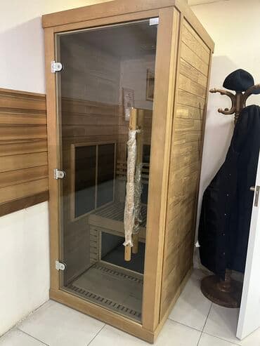 Sauna (tək nəfərlik) kabina İnfraqırmızı tək nəfərlik sauna kabinası