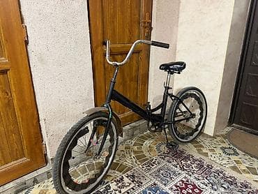 24 desna: Şəhər tipli uşaq/yeniyetmə velosipedi - Rəng: qara - Çərçivə: polad — 1