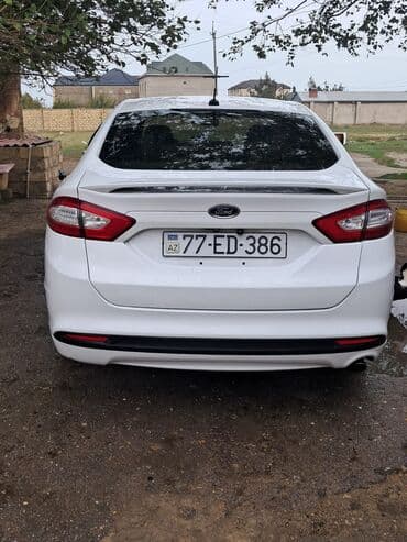Tofas: Ford Fusion – ağ rəng, sedan Texniki xüsusiyyətlər: - Avtomatik — 3