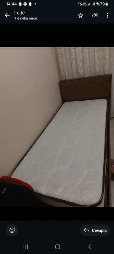 tek neferlik yataq bazali: İşlənmiş, Sadə matras, Bir nəfərlik — 2
