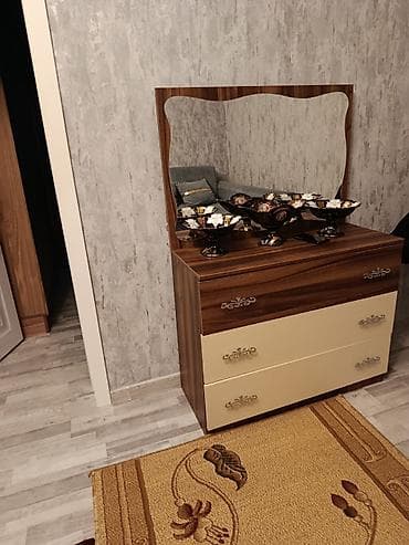 tum: Yataq otağı dəsti Tərkibi: - Çarpayı – ağ-qəhvəyi ağac teksturalı — 3
