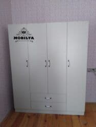 paltar qurutma: Yeni, Açılan, 4 qapılı Düz dolab, Qarderob, paltar dolabı, Azərbaycan — 2