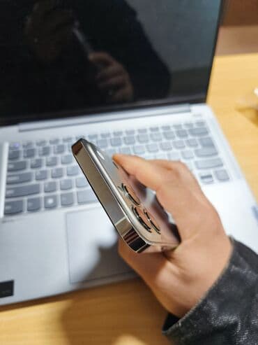 Apple iPhone: IPhone 13 Pro, 256 GB, Ağ, Simsiz şarj, Face ID, Sənədlərlə — 9