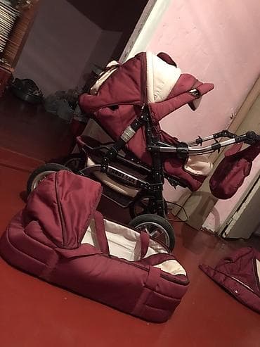 Modullu arabalar: Uşaq arabası – Baby Lux, 2-si 1-də komplekt. Xüsusiyyətlər: - Rəng — 2