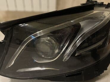 Sağ, Yaxın və uzaq vuran işıqlar Mercedes-Benz, 2017 il, Orijinal, Almaniya, İşlənmiş