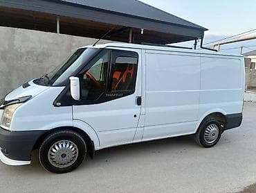 arxa patpres: Ford Transit yük furgonu - Kuzov: qapalı yük furqonu, ağ rəng - — 3