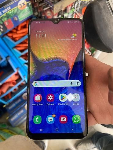 samsung galaxy alpha: Samsung Galaxy A10, 32 ГБ, цвет - Голубой, Две SIM карты — 2