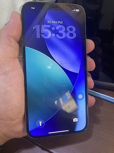 iphone 12 pro max kreditle: IPhone 12 Pro Max, 128 GB, Qara, Barmaq izi, Face ID — 2