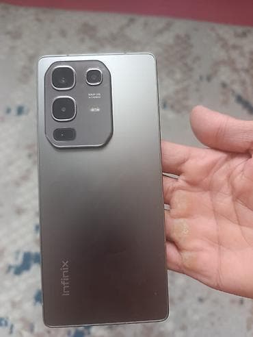 philips xenium 9@9s: Infinix Note 50, rəng - Boz, Simsiz şarj — 2