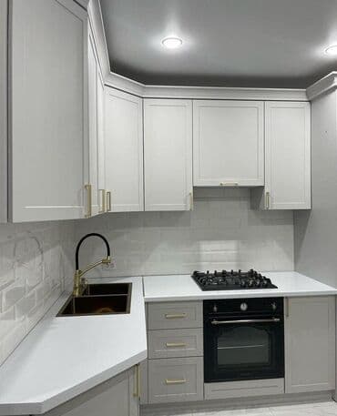 кухонная мебель на заказ в баку цены: Кухонный гарнитур на заказ, Самозакрывающие петли, МДФ, Нет кредита, Бесплатная доставка — 2