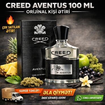 natrium xlorid 200 ml qiymeti: Creed Aventus 100 ml – orijinal kişi ətiri - Növ: Eau de Parfum — 1