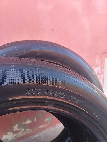 bak su: 235/55 R18 ölçüdə Premiun LS668 şinləri. Yan divarında görünən — 4