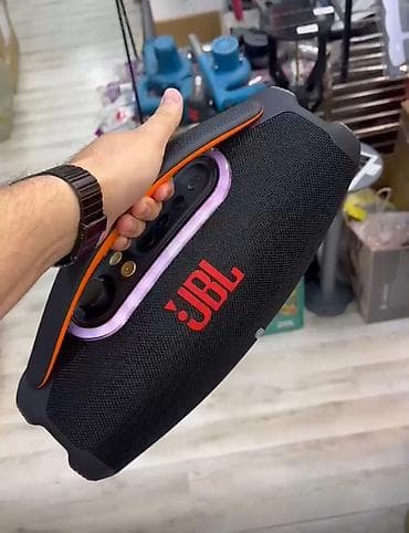 işlenmiş kalonka: Yeni JBL Kolonka, Növ - Portativ, rəng - Narıncı — 2