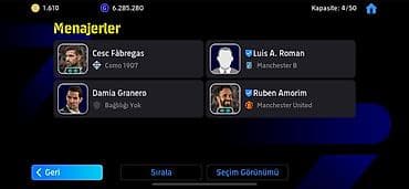tarix test toplu: EFootball Mobile hesabı – güclü komanda və zəngin kart kolleksiyası — 7