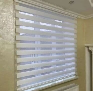 perdler: Zebra jalüz pərdə – zolaqlı, ikili qatlı mexanizmli günəşlik sistemi — 2