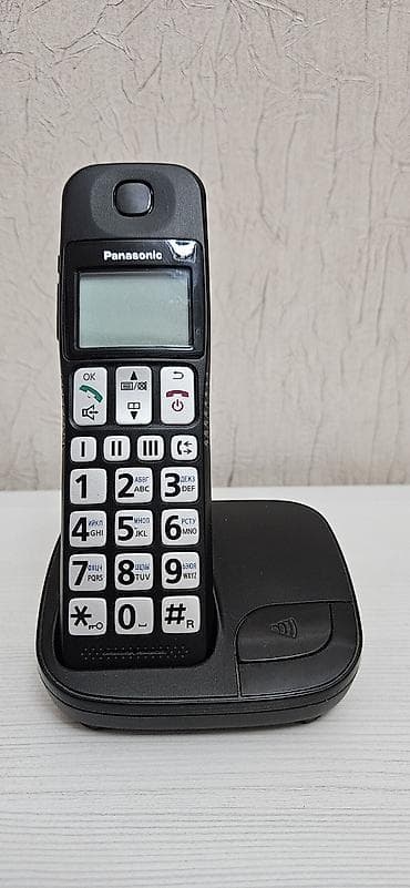 soba borusu: Stasionar telefon Panasonic, Simsiz, İşlənmiş, Ünvandan götürmə — 1