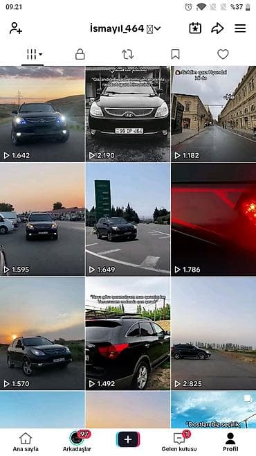 Salam tiktok hesabı satılır maşın videoları paylaslbdı 50k 45k 48k 38k