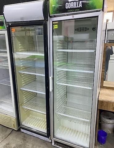 Vitrin tipli içki soyuducusu - Tək qapılı, şüşə vitrinli model –