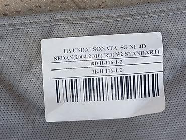 Hyundai Sonata 5G NF 4D üçün arxa qapı pəncərələri üçün günəşlik dəsti
