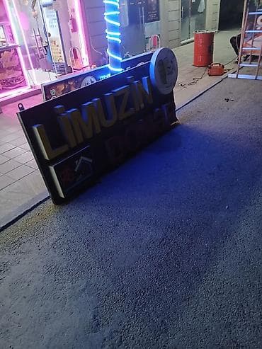 Reklam lövhələri: Məhsul: “LİMUZİN DÖNƏR” işıqlı reklam lövhəsi - Ön tərəfdə qabartma — 2