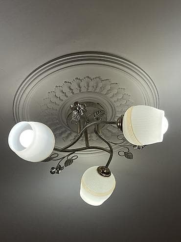 lüsdur: Çılçıraq, 3 lampa, Metal — 2