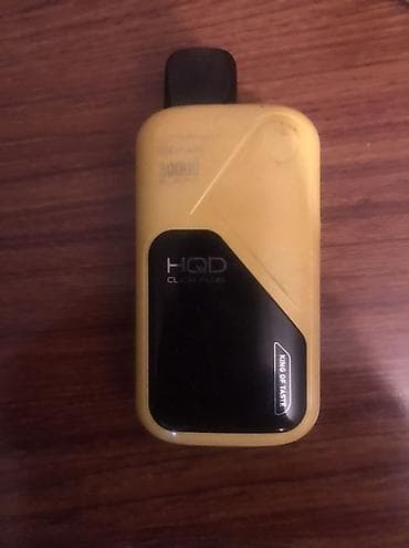 best plus: HQD Click Plus elektron siqaret (pod sistem) - Rəng: sarı gövdə, qara — 3