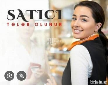 Taksi, logistika, çatdırılma: Satış məsləhətçisi tələb olunur, 18-29 yaş, Təcrübəsiz, Aylıq ödəniş — 1