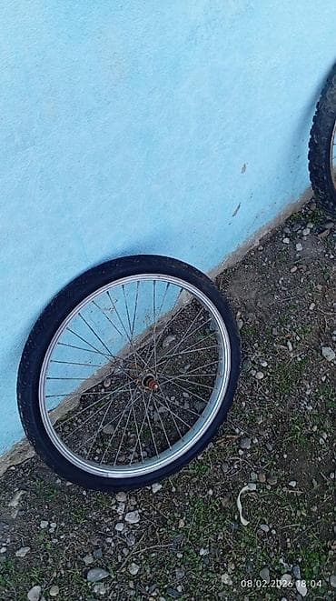 Velosipedlər: Velosiped təkər dəsti - Ölçü: təxmini 20" (şin-lə birgə) - Komplekt — 4