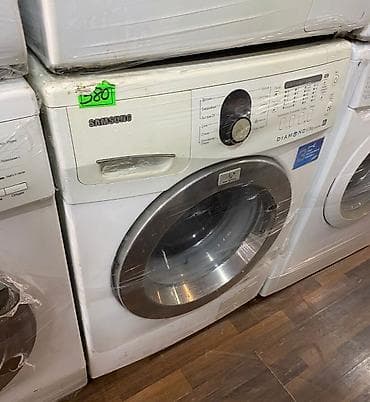 Soyuducu Paltaryuyan televizor vitrinlerin satış mərkəzi: Samsung Diamond Digital Inverter texnologiyalı paltaryuyan maşın. Bu