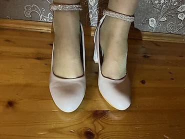 kiçik dabanlı ayaqqabı: Zərif qadın tufliləri - Rəng: açıq bej/şampan tonu - Model: yumru — 5