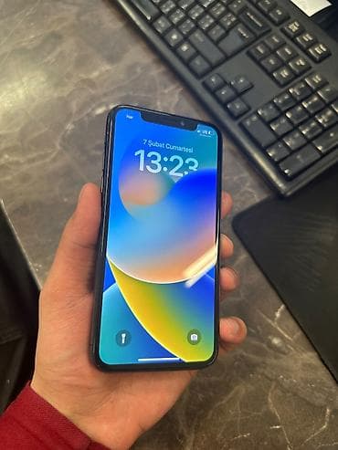 IPhone X, 64 GB, Qara