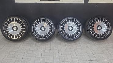 Maybach stilində 4 ədəd yüngül lehimli disk və şin komplekti - lalafo.az -da Maybach stilində 4 ədəd yüngül lehimli disk və şin komplekti -