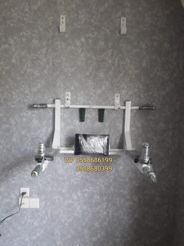 trenajor tutacaqları: 🔥Turnik+brus+pres=40azn✔️🔥 😯150kq saxlama gücü var. ⚫️⚪️Qara və ağ — 4