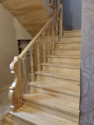 bulaq dizaynlari: Mərmər effektli qara-ağ dizaynda, massiv ağacdan hazırlanmış daxili — 7