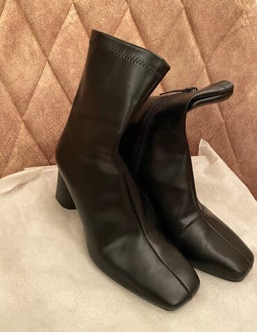 Ölçü: 36, rəng - Qara, İşlənmiş