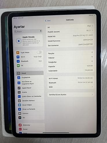 Apple iPad Pro 11 (2020), 11", 128 GB