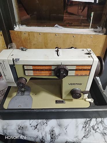 VERITAS tikiş maşını – mexaniki/elektrik tipli, stolüstü model
