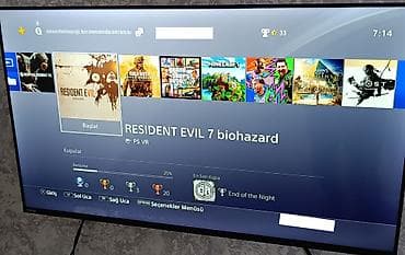 sony playstation ps1: Az işlənmiş PS4 slim 500gb +2 pult +20 oyun. Sistem-13.50 Cihaz — 2