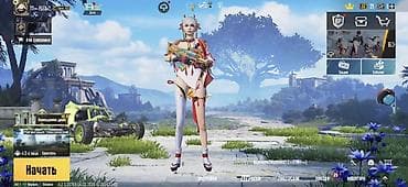 PUBG Mobile oyun hesabı – laboratoriya silah dəri toplusu və xüsusi