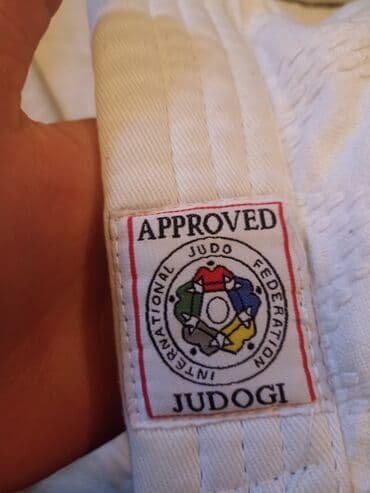 qadınlar üçün məxmər ryukzaklar: Original mizuno judo forması judogi 175 razmer cox az işlənilib — 6