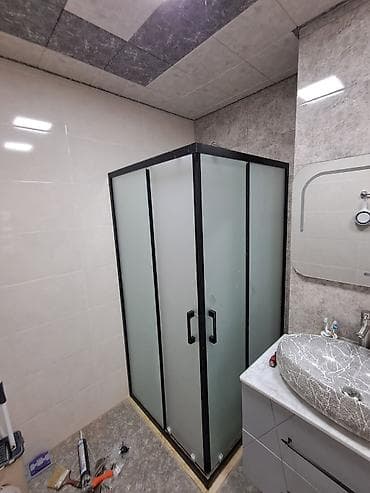 şuşe qapi: Üstü açıq kabina, Künc üçün — 9