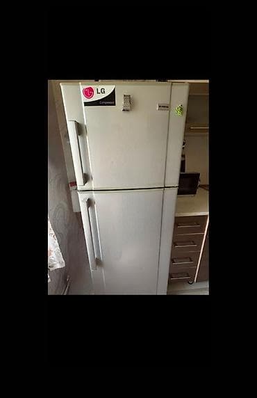 isdenmis soyuducu: İşlənmiş 2 qapılı LG Soyuducu Satılır, rəng - Ağ, Dolab içi — 1