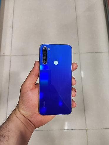 ucuz smart tv: Redmi 8, 64 GB, rəng - Mavi, Barmaq izi — 2