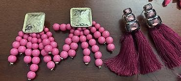 mona pancevo: Boho/etnik üslubda parlaq aksesuar dəsti Məhsul tərkibi: - Kütləvi — 2