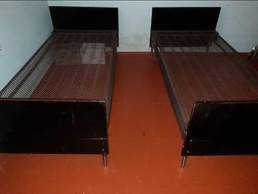 İşlənmiş, Təknəfərlik çarpayı, Matrassız, Siyirməli