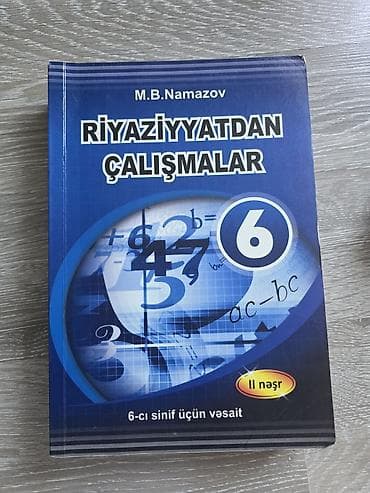 Məhsul: “Riyaziyyatdan Çalışmalar” – 6-cı sinif üçün vəsait Müəllif