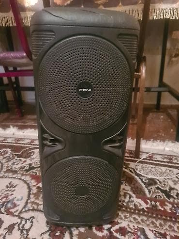 mikrofon qiymətləri: Kolonka, Növ - Portativ, rəng - Qara — 2