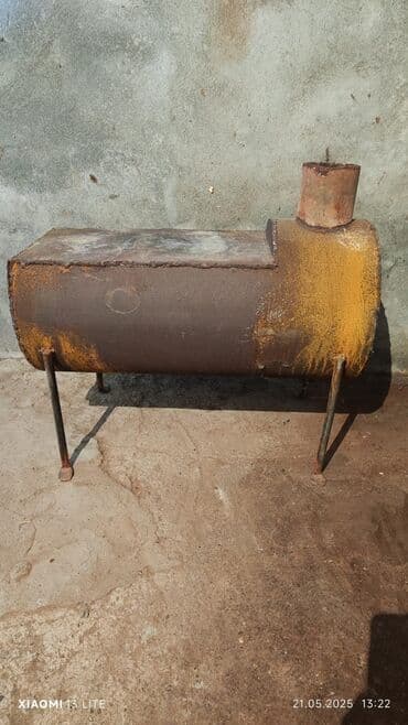 Dəmir Peçi, İşlənmiş, yanacaq - Odun, Qaz, Ünvandan götürmə