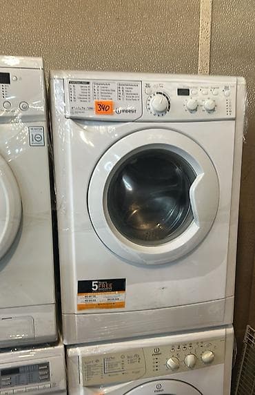 paltaryuya: Indesit ön yükləməli paltaryuyan maşın Xüsusiyyətlər: - Ön tərəfdən — 1